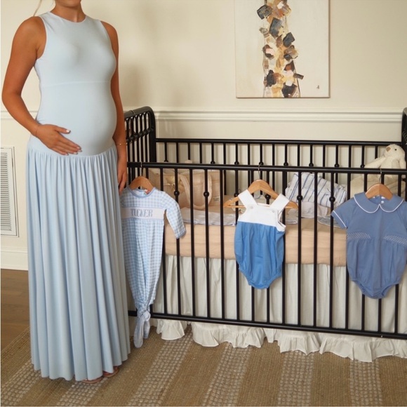 Club L London Light Blue Elegant Maxi Dress - Picture 5 of 13